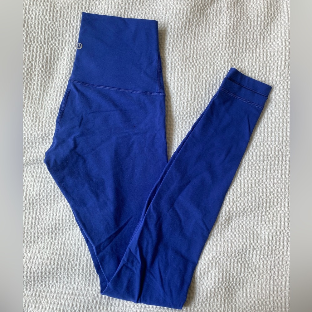 Lululemon Wunder Train High-Rise Regatta Blue